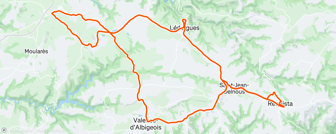 Carte de l'activité