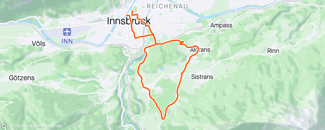 Map of the activity, 128/24 Zwift - Two Timer in Innsbruck