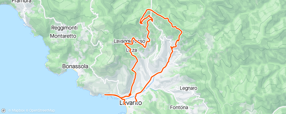 Map of the activity, Vignana molino senza M