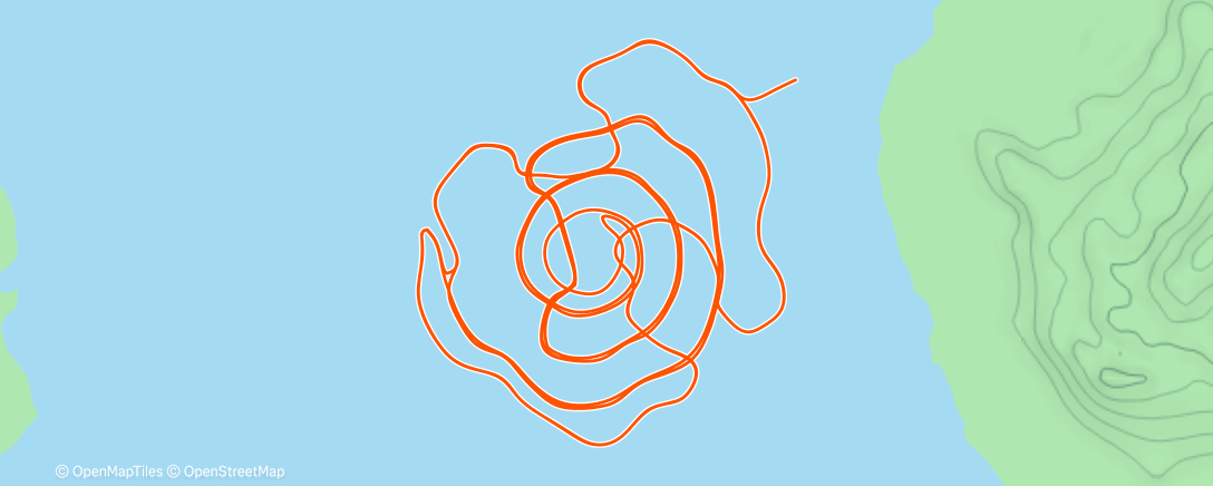 Map of the activity, TORQUE INTERVALLI LUNGHI 4 on Whole Lotta Lava in Watopia
