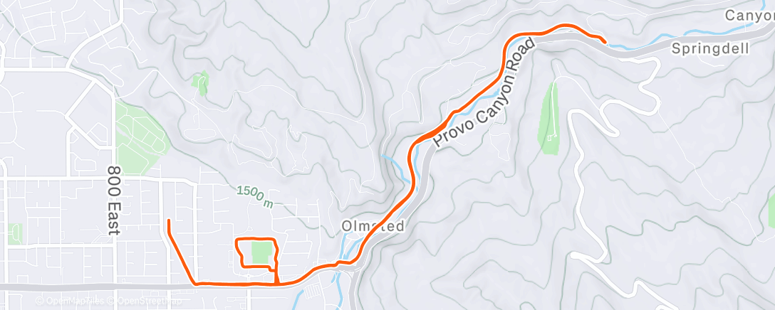 Map of the activity, No bueno