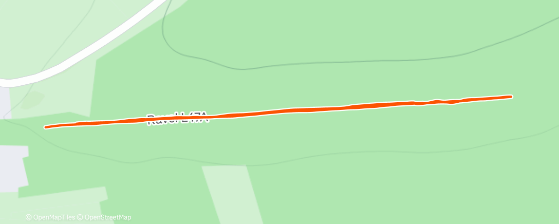 Map of the activity, Lunch Walk