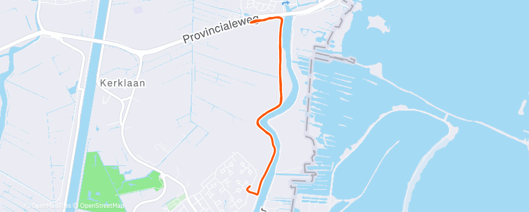 Map of the activity, Solstice Run ☀️