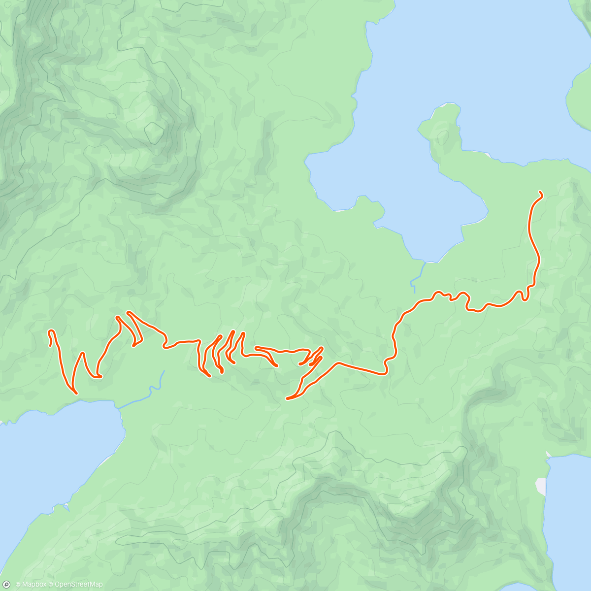 Map of the activity, Zwift - Group Ride: Long | Stage 2 | Tour of Watopia Ride on Road to Sky in Watopia