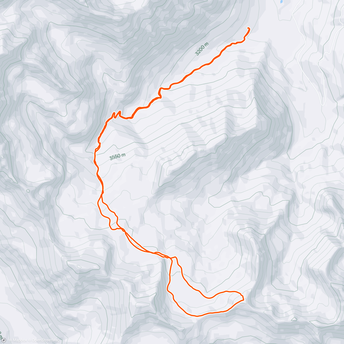 Map of the activity, Cooper