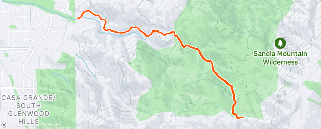 Map of the activity, Embudito