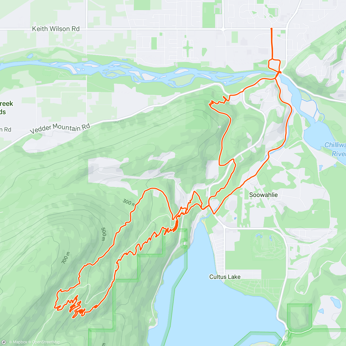 Map of the activity, If the Oilers played as hard as it rained, they'd have won the cup