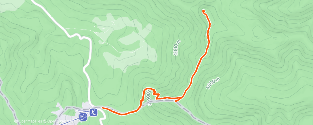 Карта физической активности (Morning Hike)