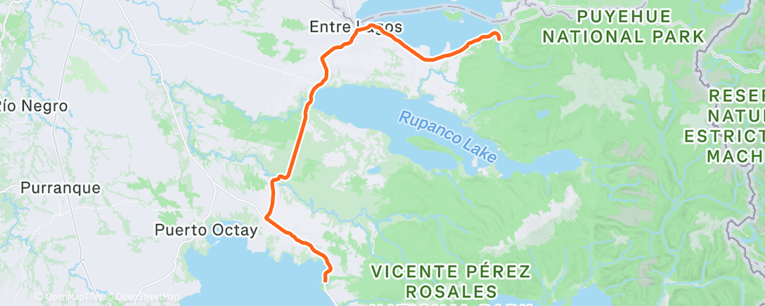 Map of the activity, Equipo Argentina y Colombia- Dia 3