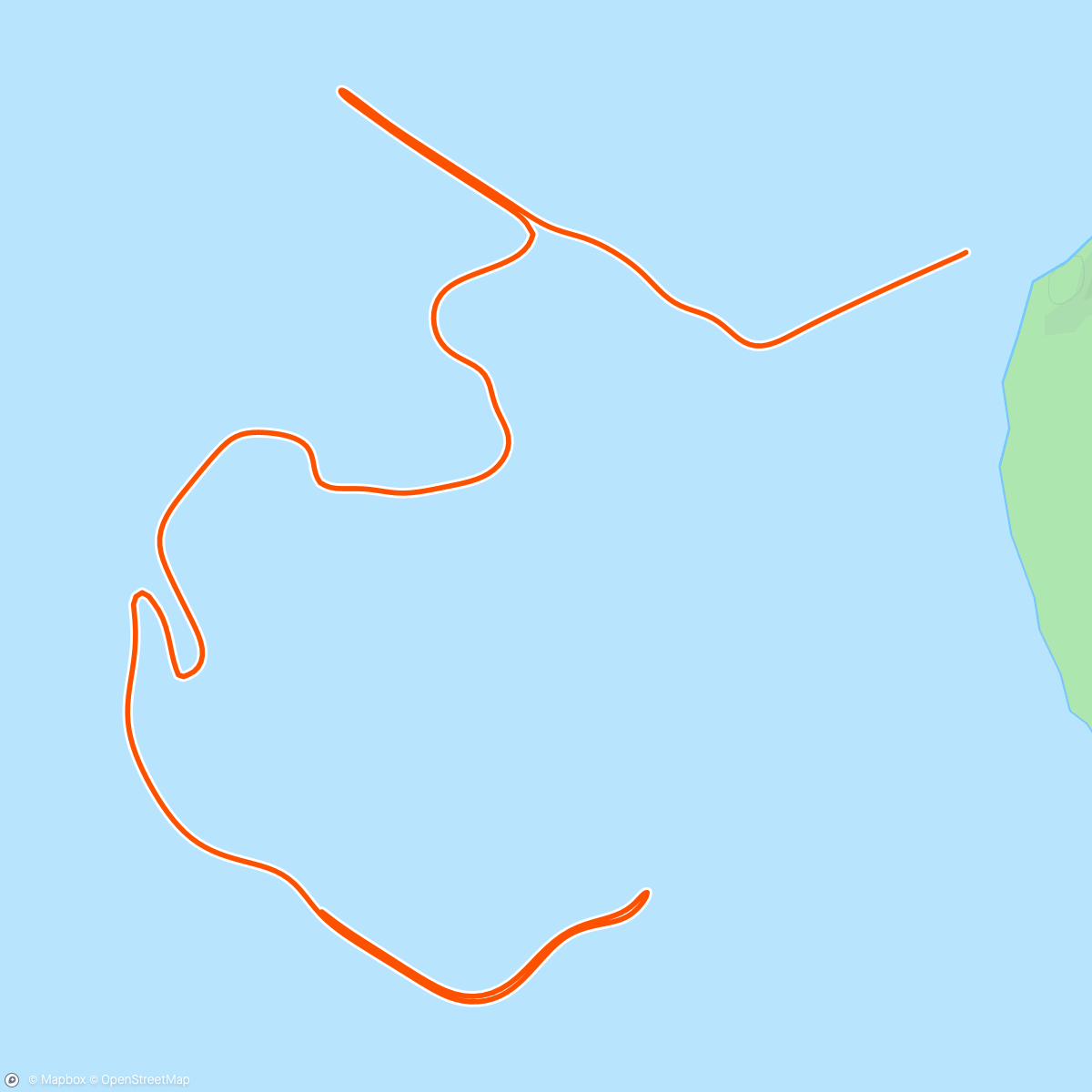アクティビティ「Zwift - Climb Portal - Volcano in Watopia」の地図
