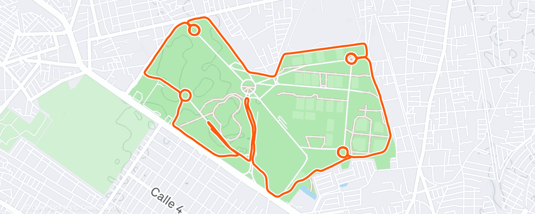 Map of the activity, Regenerativo 🏃🏻