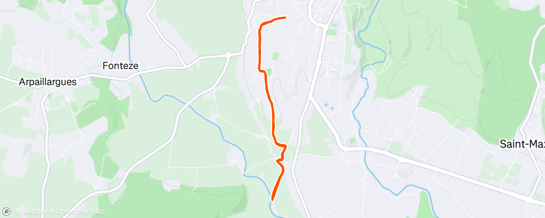 Map of the activity, 2e sortie Ulysse +vite et +long