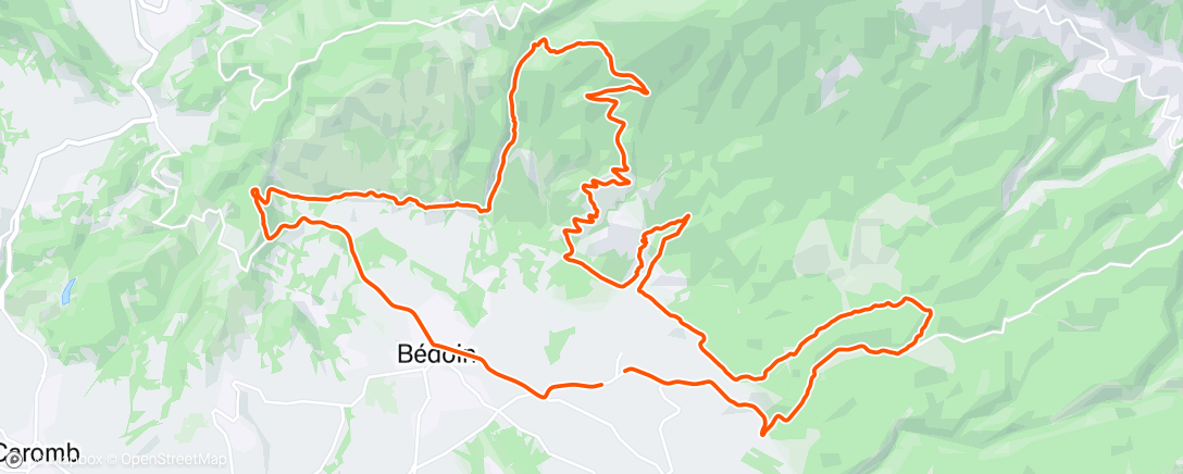Map of the activity, Best Of 🚵‍♂️ MONT VENTOUX