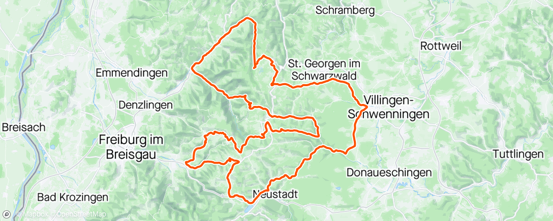 Map of the activity, Schranzwald 1