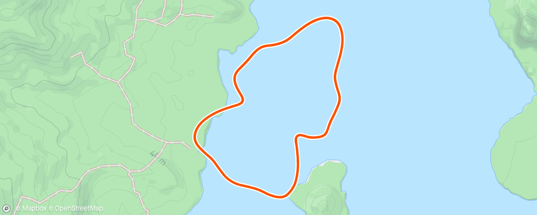 Map of the activity, Zwift - Watopia