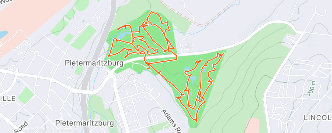 Map of the activity, Boxing Day Golf ⛳️