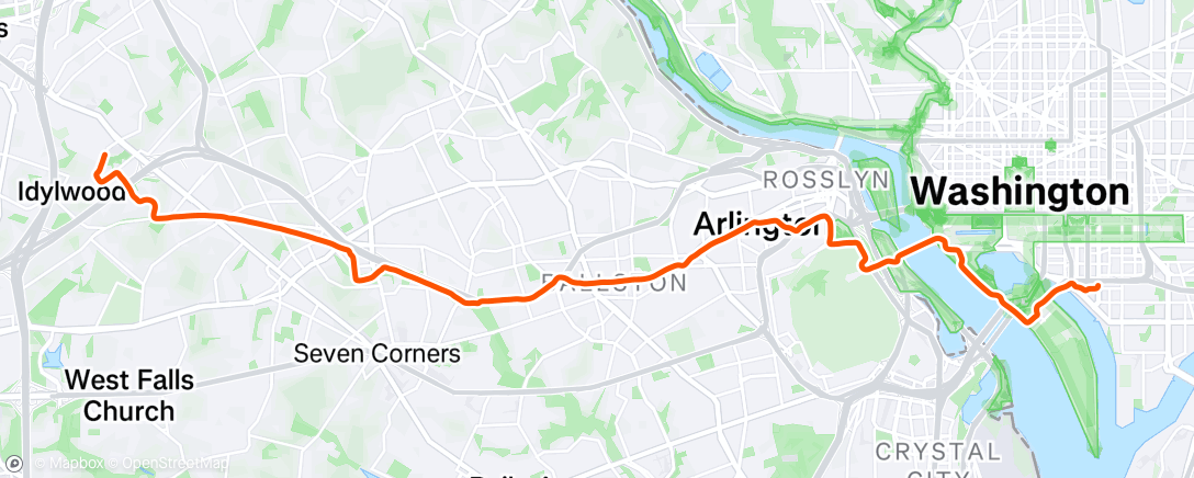 Map of the activity, Cool and dry. WOD deer 🦌 🦌at Shreve Rd. one with an injured leg