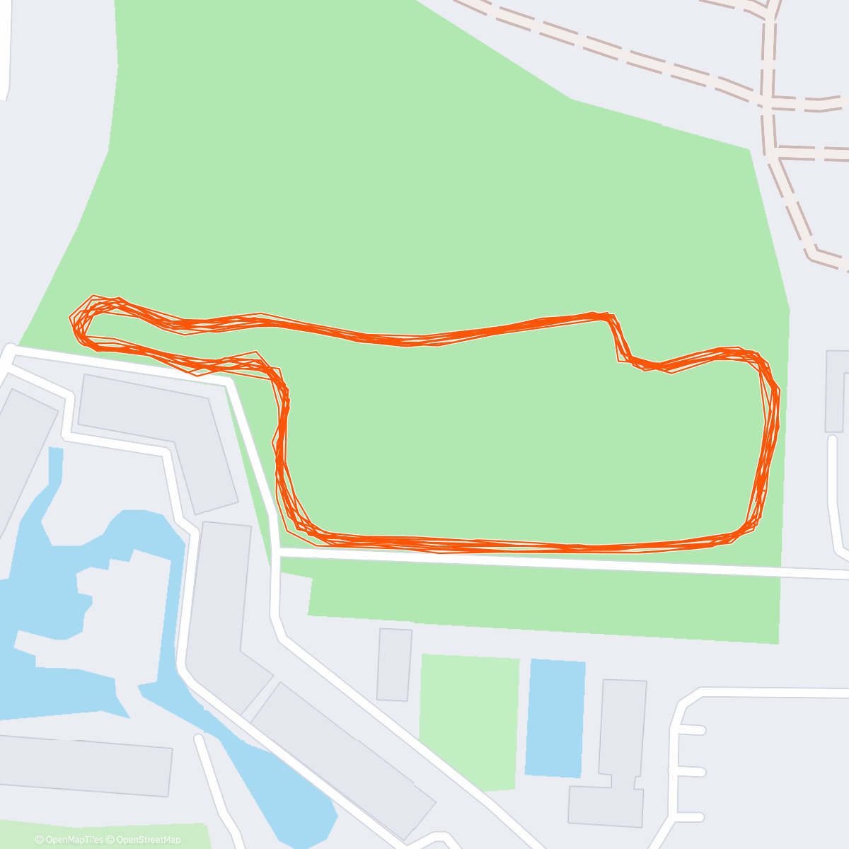 Map of the activity, Day 136