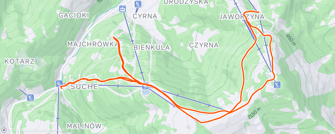 Mapa de la actividad (Dziś z samym wicemistrzem Polski XCO😱)