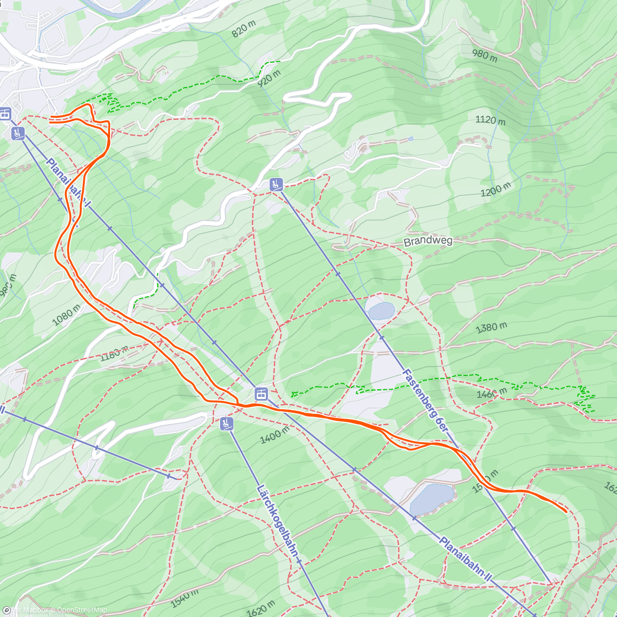 Map of the activity, Sbarcati 🇦🇹