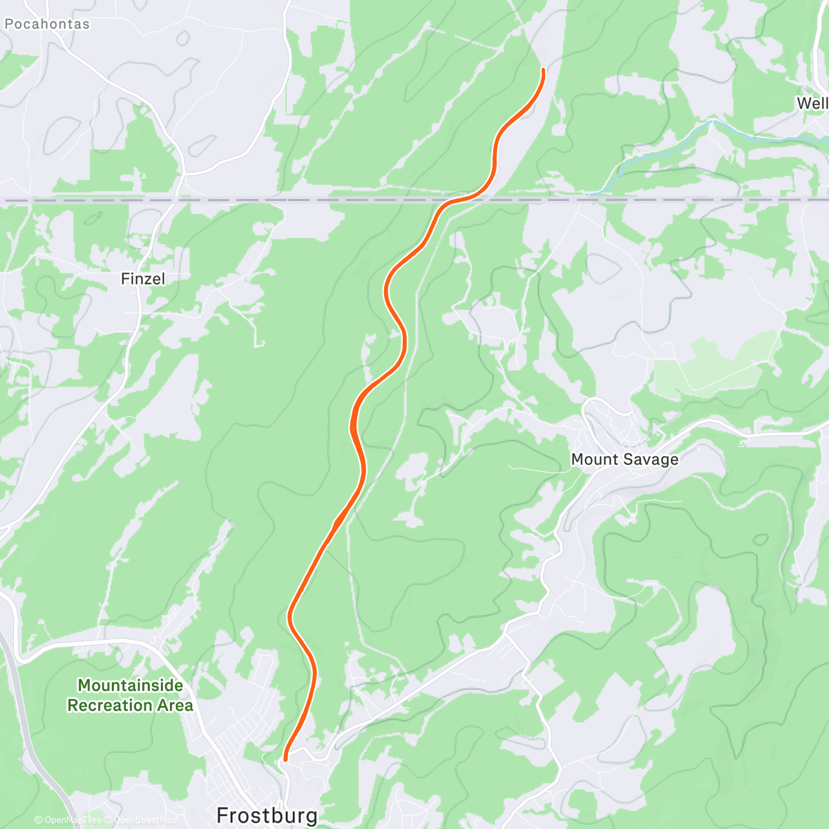 Mappa dell'attività Best running trail I’ve seen👌