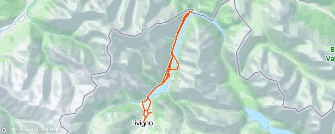 Map of the activity, Giro mattutino Livigno, Lombardia ⛅