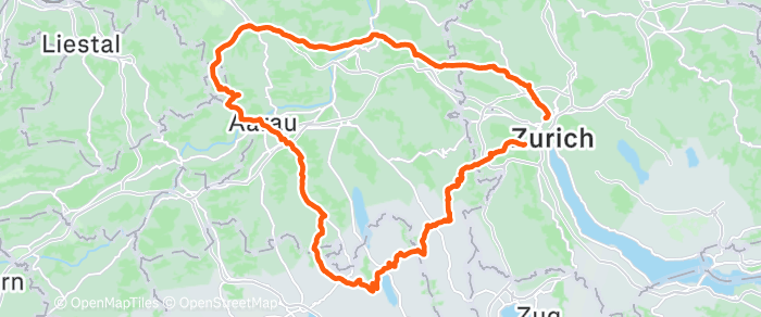 Route map of Kienberg Loop