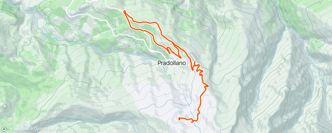 Map of the activity, Sierra Nevada III