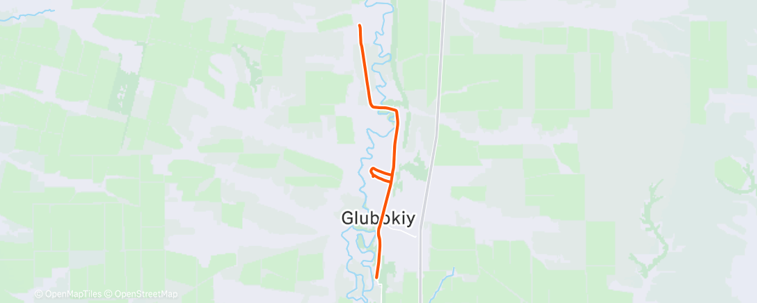 Map of the activity, 2025-12-14Ride