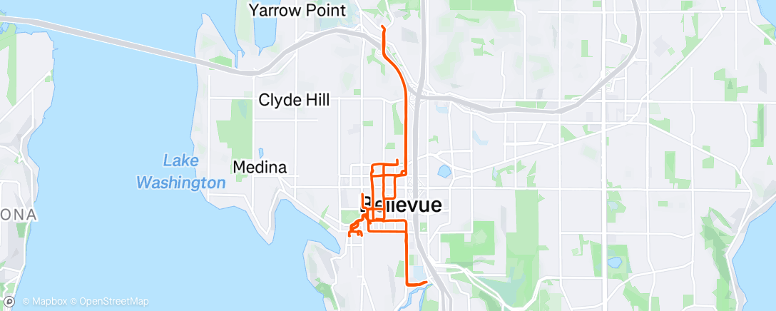 Map of the activity, Afternoon E-Bike Ride