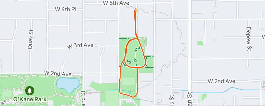 Map of the activity, WesterlyWednesday