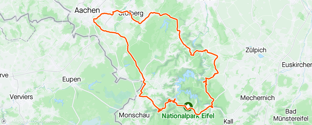 Map of the activity, Band of Brothers dag 2: Epic Eifel