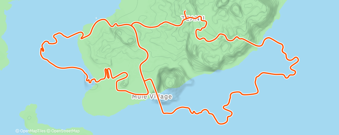 Map of the activity, Zwift - Group Ride: Cycle Nation Joburg Sundowner (C) on Big Flat 8 in Watopia