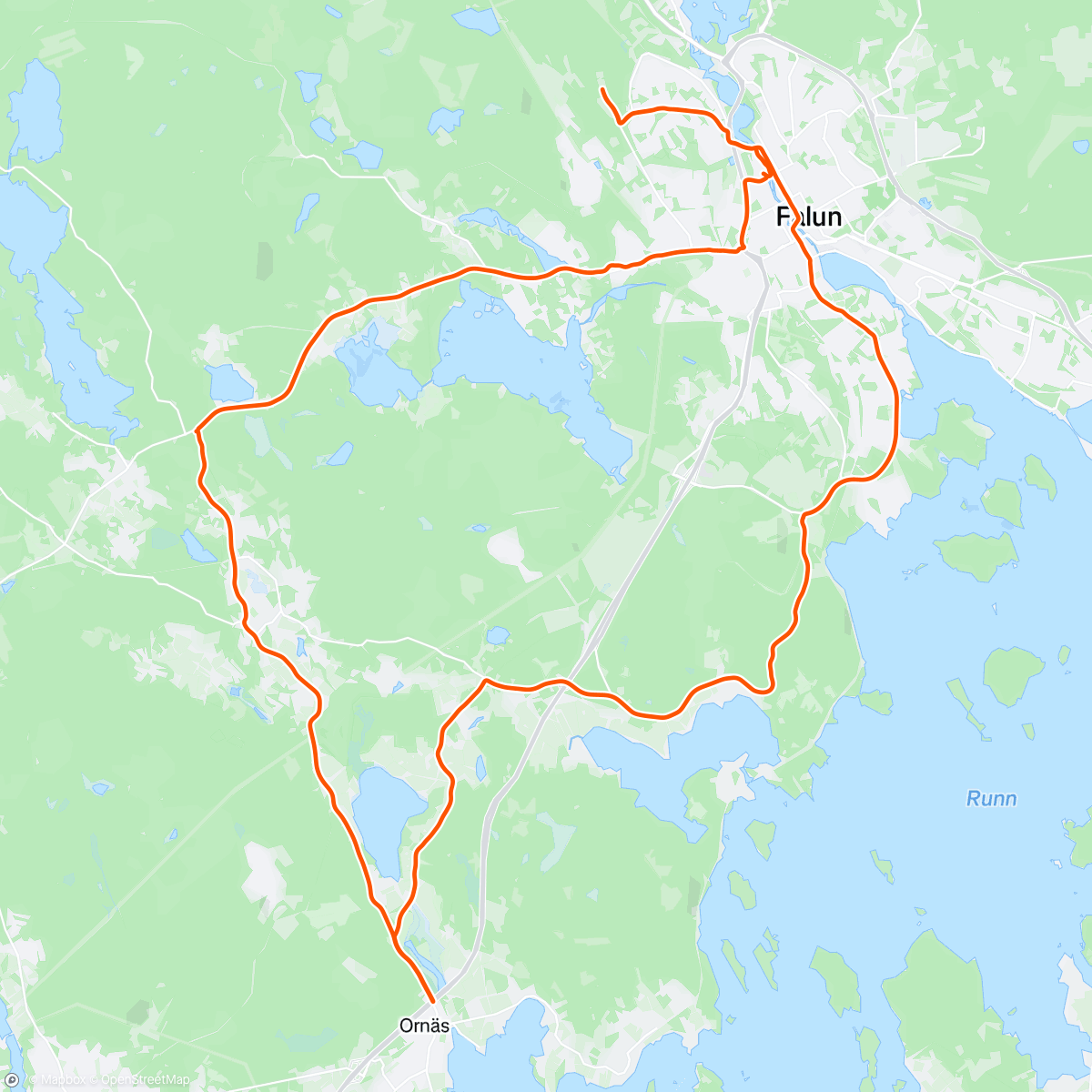 Map of the activity, Kallt men gubbfikat värmde🤩