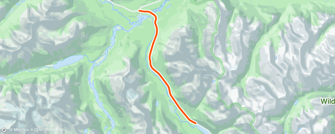 Karte der Aktivität „ROUVY - Saskatchewan River Crossing | Canada”