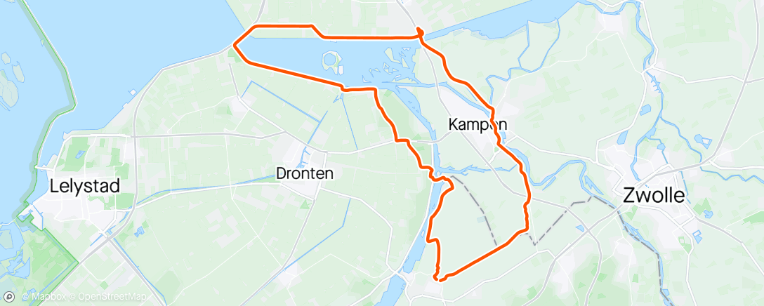 Map of the activity, 24-15: weerstandstraining #kilometerskweken #heelkleinmannetje,vrijgrotehamer #ridetotherainbow #wind,regen,hagel,endatvooreenkoukleum