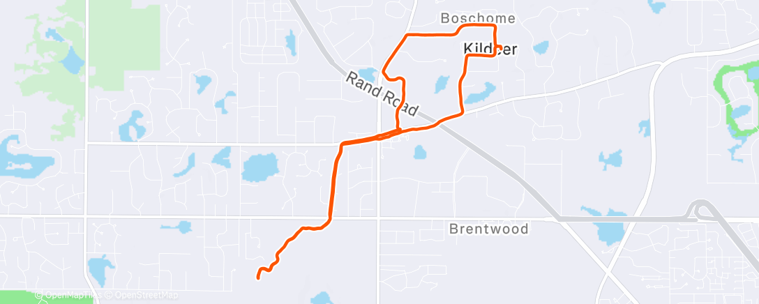 Map of the activity, The Christmas Miracle