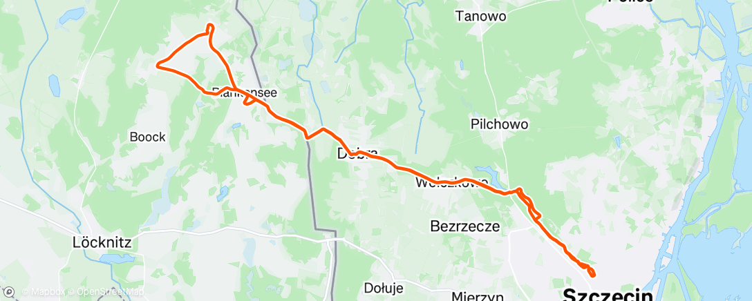Map of the activity, Mini M.