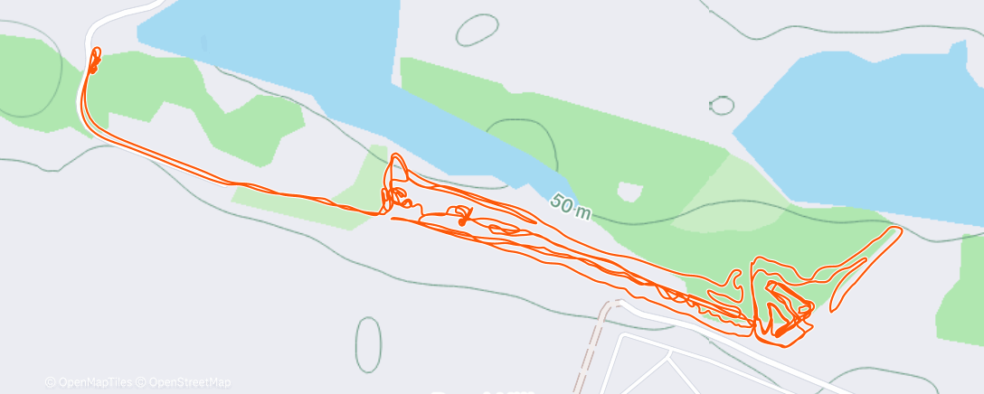 Map of the activity, Morning Mountain Bike Ride
