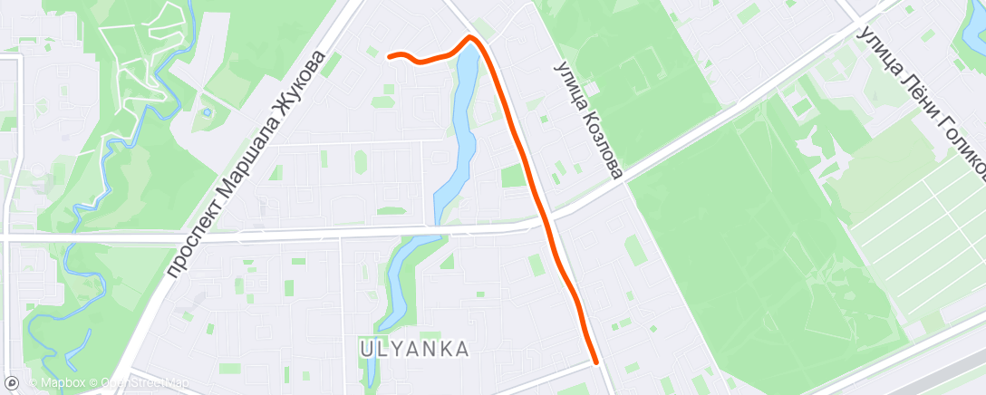 Map of the activity, Заминка