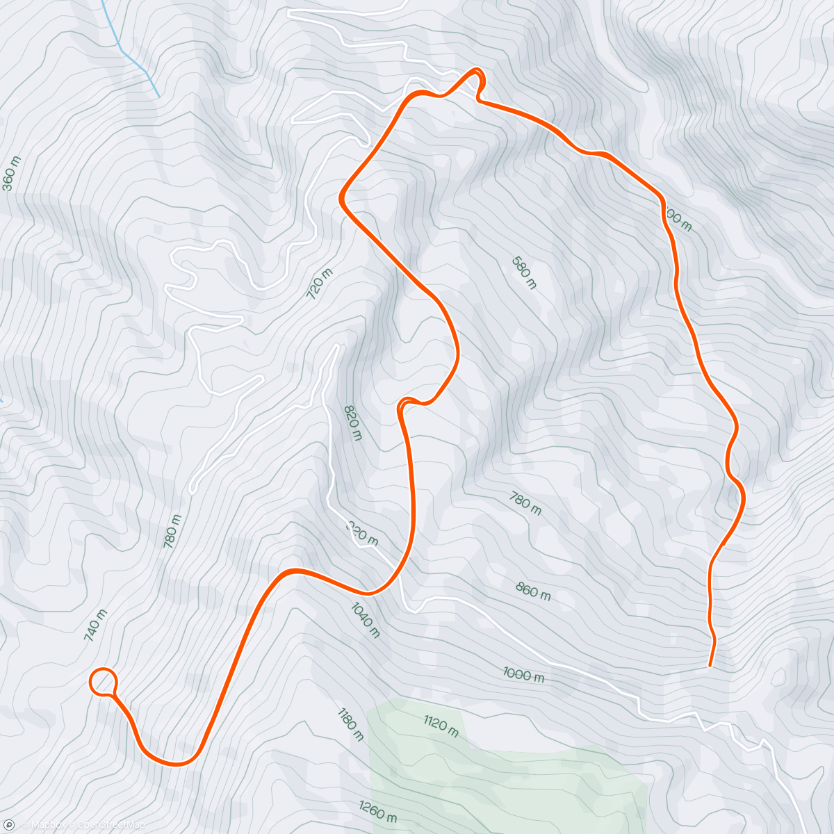 Map of the activity, Climb Portal: Col du Rosier at 100% Elevation in France