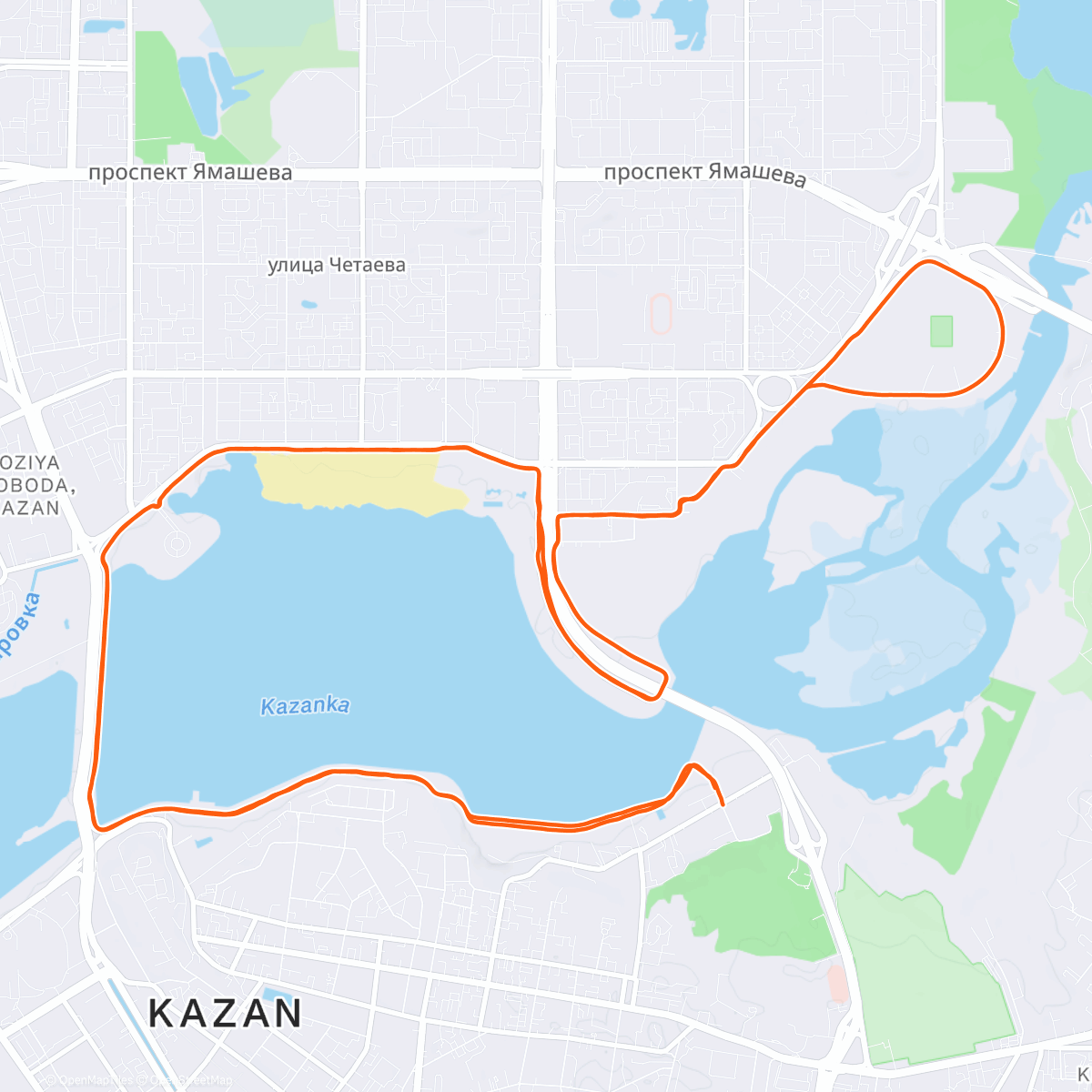 Map of the activity, PR 5:00