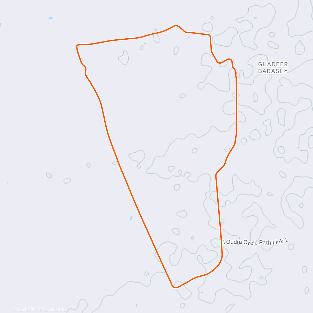 Map of the activity, MyWhoosh - Ramp Test - MyWhoosh