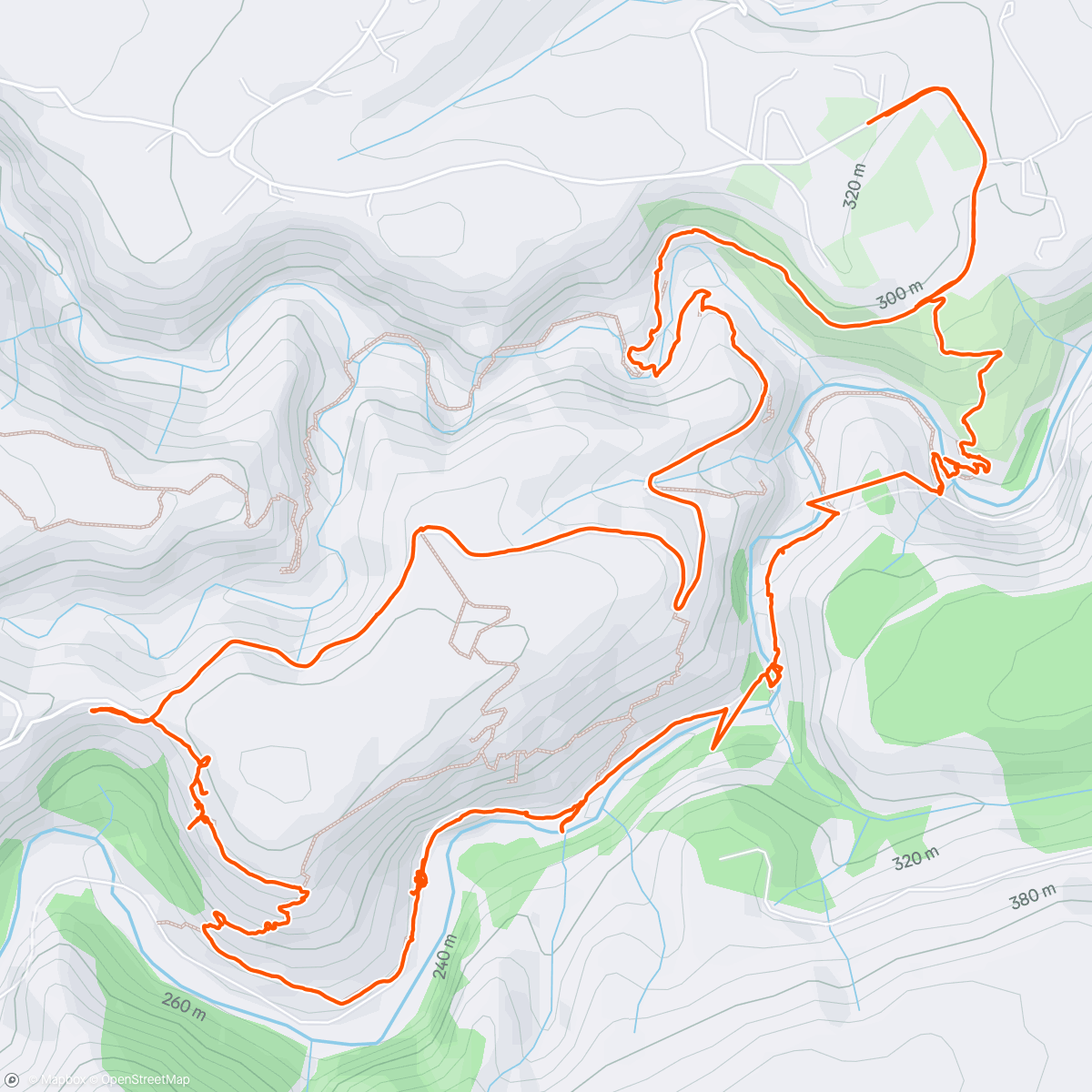 Map of the activity, Hiking around Nekropolis of Pantalica on Sicily