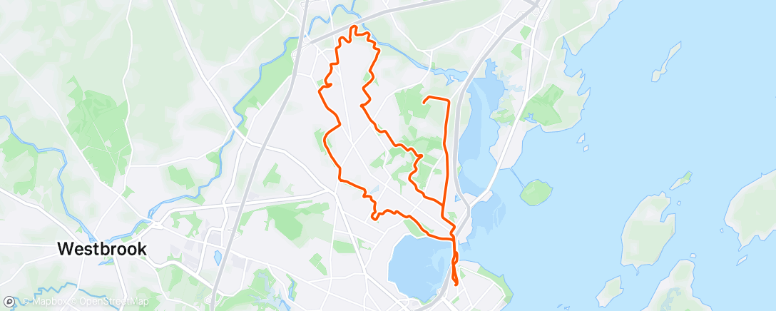 Map of the activity, Afternoon E-Mountain Bike Ride