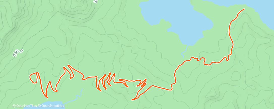 Map of the activity, Zwift - Road to Sky in Watopia