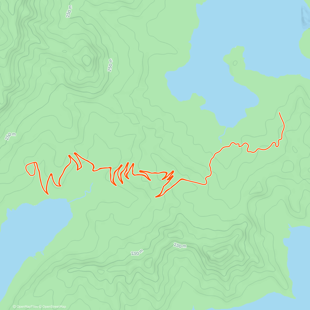 Mappa dell'attività Hopelijk nog eens buiten fietsen in Calpe