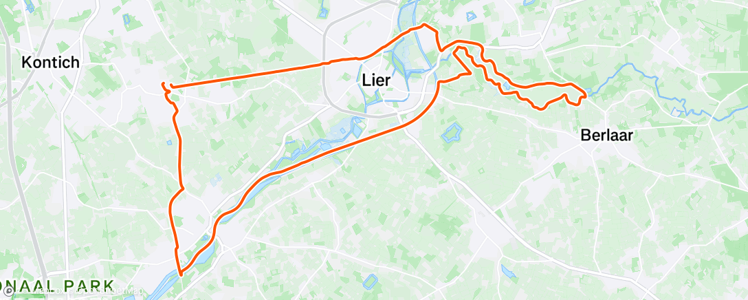 Map of the activity, Double trouble, with my lady 🚴🏻‍♂️🚴‍♀️
