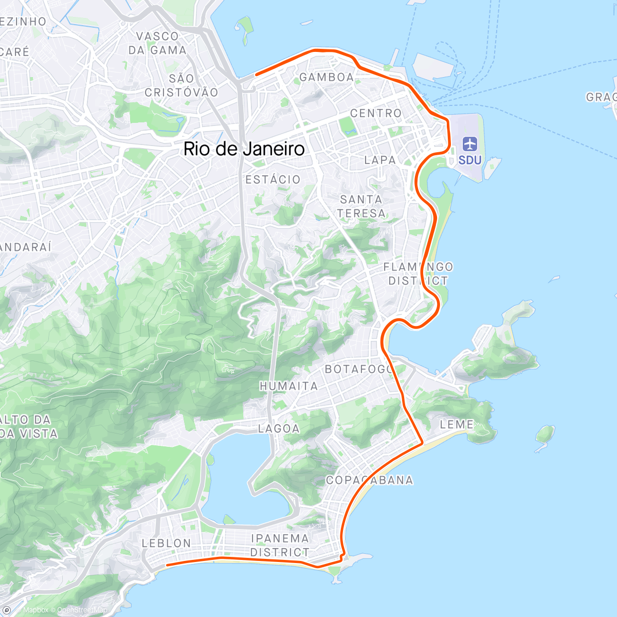 Map of the activity, ROUVY - L´Etape Rio de Janeiro | Sprint Route | Brazil