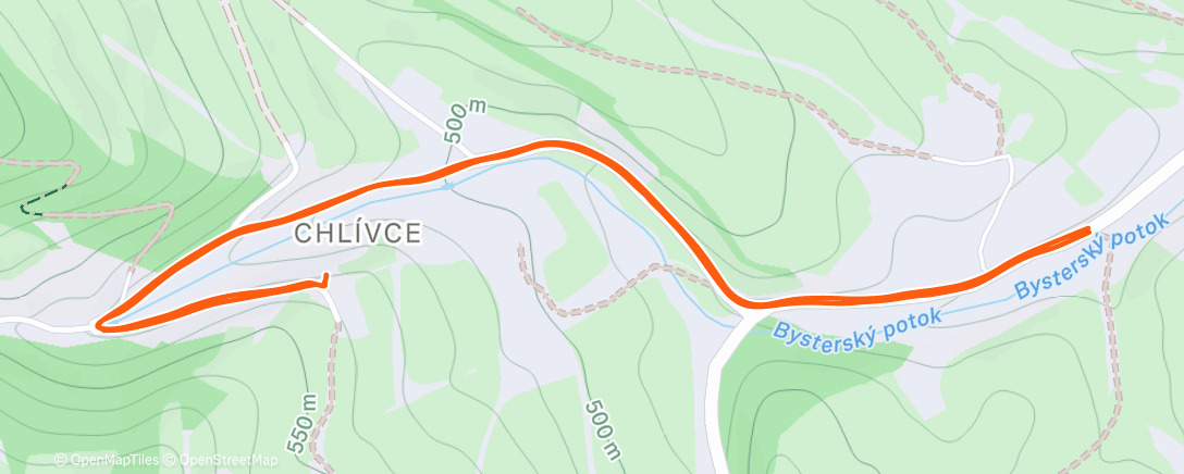 Карта физической активности (Afternoon Walk)